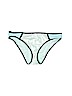 Victoria's Secret Pink 100% Polyester Teal Swimsuit Bottoms Size M - photo 1