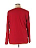 Lands' End Red Long Sleeve T-Shirt Size 1X - photo 2
