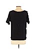 Eileen Fisher 100% Organic Cotton Black Short Sleeve Top Size XS - photo 2