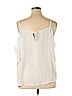 C.O.C. 100% Polyester White Sleeveless Blouse Size 1X - photo 2