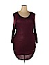Torrid 100% Rayon Burgundy Casual Dress Size 2X - photo 1