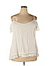 TOTO 100% Rayon White Short Sleeve Top Size XXL - photo 1