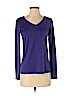 Nike 100% Polyester Purple Active T-Shirt Size S - photo 1