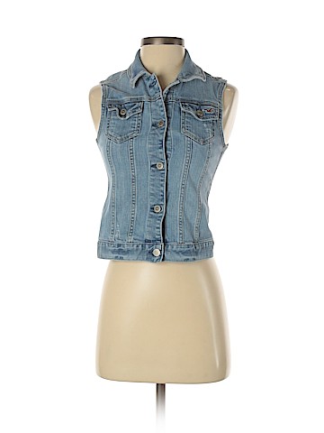 Hollister Denim Vest (view 1)
