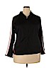 Athletic Works 100% Polyester Black Track Jacket Size 2X - photo 1