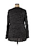 Ashley Stewart Gray Long Sleeve Top Size 18 - 20 Plus - photo 2