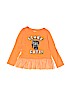 Carter's 100% Cotton Orange Long Sleeve Blouse Size 2T - photo 1