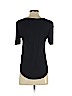 Topshop 100% Viscose Black Short Sleeve T-Shirt Size 2 - photo 2