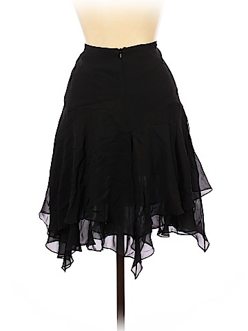 Carmen Marc Valvo Silk Skirt (view 2)