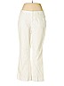 Coldwater Creek 100% Cotton White Casual Pants Size 14 - photo 1
