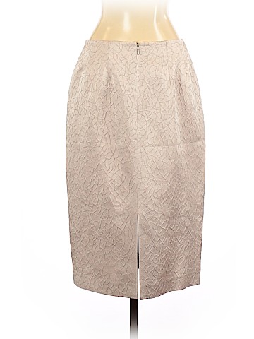 Linda Allard Ellen Tracy Silk Skirt (view 2)