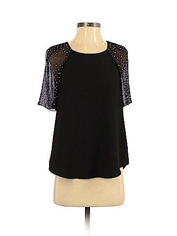 Rebecca Taylor Short Sleeve Blouse (view 1)
