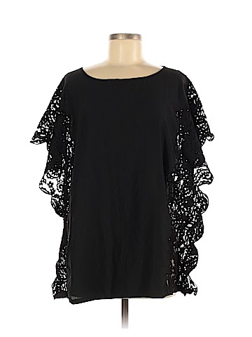 French Rendez Vous Short Sleeve Blouse (view 1)