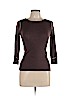 Energie Brown 3/4 Sleeve T-Shirt Size L - photo 1