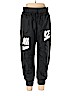 Nike 100% Polyester Black Track Pants Size L - photo 1