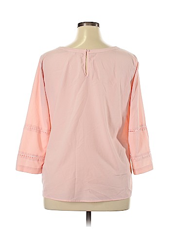 Merona Long Sleeve Blouse (view 2)