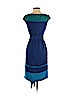 Karen Millen 100% Polyester Blue Casual Dress Size 4 - photo 2