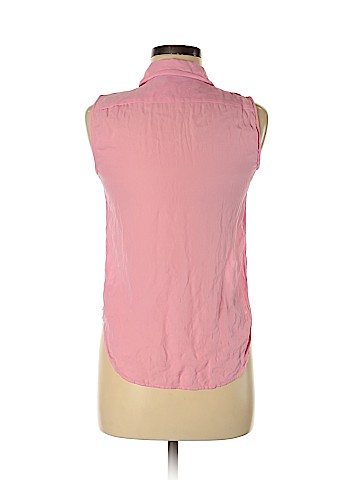 Zara Short Sleeve Silk Top (view 2)