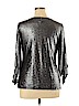 Studio 1940 Silver Long Sleeve Top Size 14 - 16 - photo 2