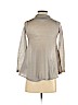 DKNY 100% Acrylic Gray Cardigan Size S - photo 2