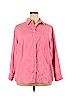 Eddie Bauer 100% Cotton Pink Long Sleeve Button-Down Shirt Size 3X - photo 1
