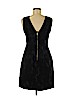 H&M 100% Polyester Black Casual Dress Size 8 - photo 2