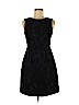 H&M 100% Polyester Black Casual Dress Size 8 - photo 1