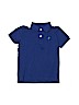 Crewcuts 100% Cotton Blue Short Sleeve Polo Size 3 - photo 1