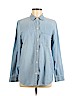 Madewell Blue Long Sleeve Button-Down Shirt Size M - photo 1