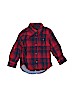 Baby Gap 100% Cotton Plaid Red Long Sleeve Button-Down Shirt Size 3T - photo 1