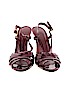 Antonio Melani 100% Leather Burgundy Heels Size 8 - photo 2