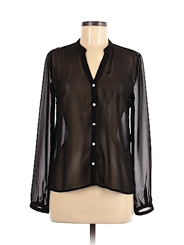 Romeo & Juliet Couture Long Sleeve Blouse (view 1)