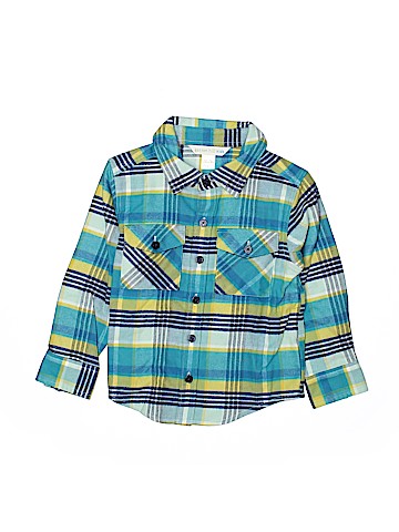 Garnet Hill Long Sleeve Button-Down Shirt (view 1)