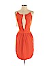 Assali 100% Polyester Orange Cocktail Dress Size XS - photo 1