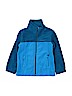 Columbia 100% Polyester Solid Blue Fleece Jacket Size 4 - 5 - photo 1