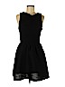 Topshop 100% Polyester Black Casual Dress Size 8 - photo 1