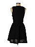 Topshop 100% Polyester Black Casual Dress Size 8 - photo 2