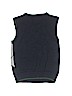 Basic Editions 100% Cotton Argyle Blue Sweater Vest Size 4 - photo 2