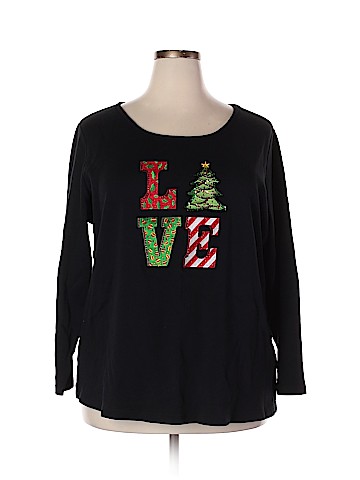 Quacker Factory Long Sleeve T-Shirt (view 1)