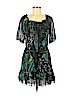 Belle Du Jour 100% Polyester Green Casual Dress Size M - photo 1