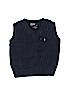 Polo by Ralph Lauren 100% Cotton Blue Sweater Vest 9-12 MO / 12 MO - photo 1