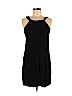 Twelfth Street by Cynthia Vincent 100% Rayon Black Casual Dress Size P (petite) - photo 1
