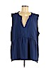 Gibson Blue Short Sleeve Top Size 2X - photo 1