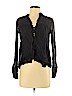 Free People 100% Cotton Black Long Sleeve Blouse Size XS - photo 1