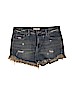 Free People 100% Cotton Blue Denim Shorts Size 28 waist - photo 1