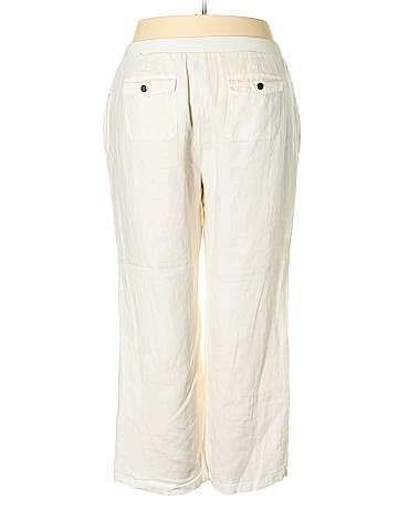JM Collection Linen Pants (view 2)