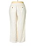 JM Collection 100% Linen Ivory Linen Pants Size 20 - photo 2