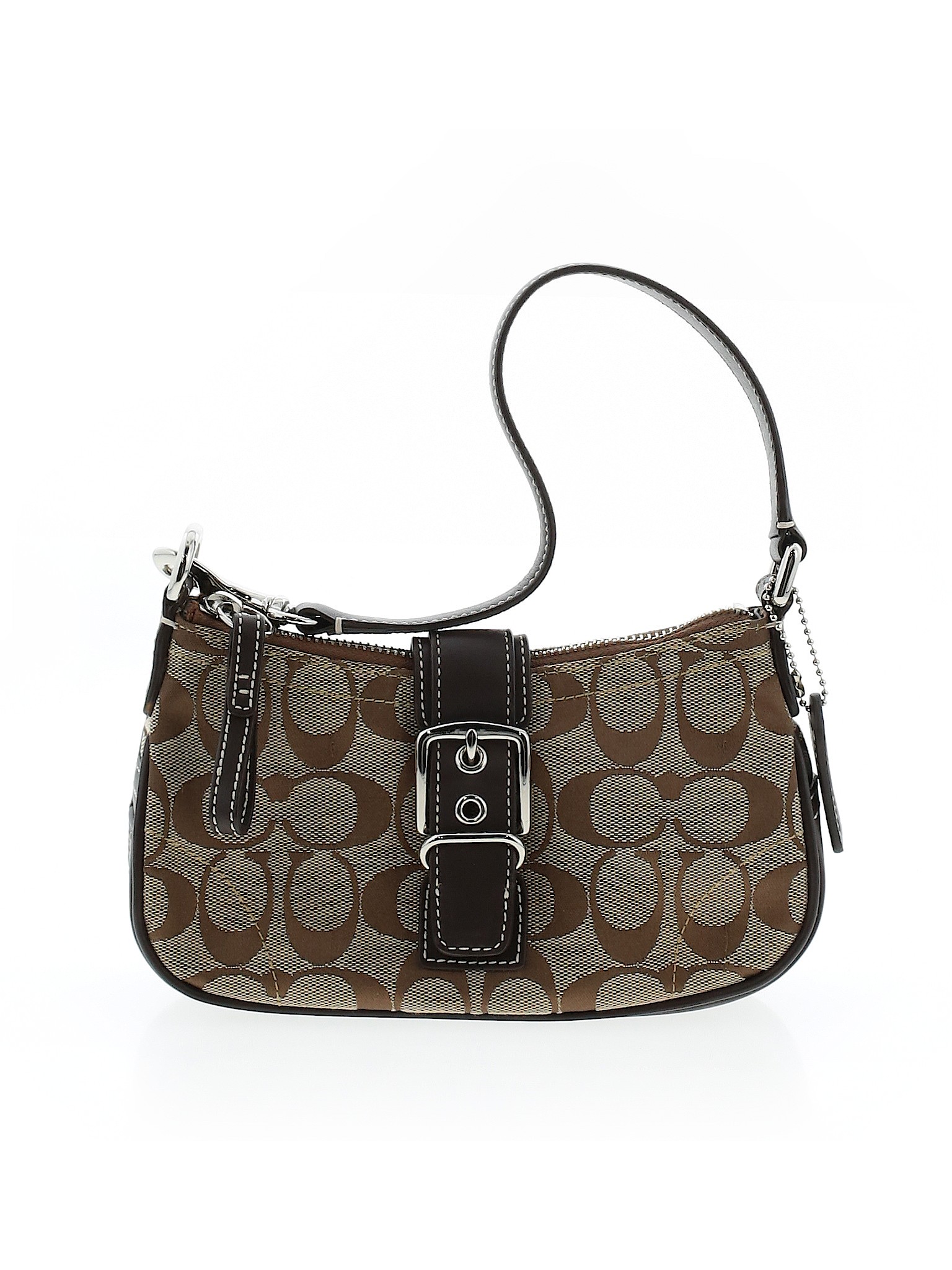 Coach Polka Dots Tan Brown Shoulder Bag One Size 82 off thredUP