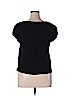 Stephanie Rogers Black Short Sleeve Top Size XL - photo 2