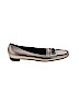 Prada 100% Leather Silver Flats Size EU 39 - photo 1